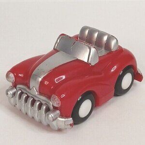 A&W Plastic Toy Car N.1034 Vintage Red Collectable